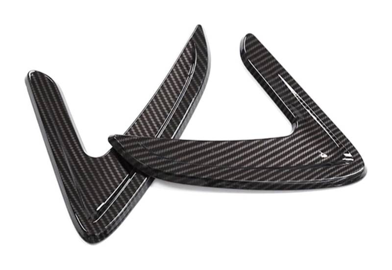 Heckspoiler Flügellippe Für B&MW 3er F30 2013–2018 Auto-Seitenflügel Luftstrom Kotflügel Grill Auslass Ansaugöffnung Verkleidung Auto-Heckspoiler Heckflügel(Carbon Texture) von HCKCLMBMZW
