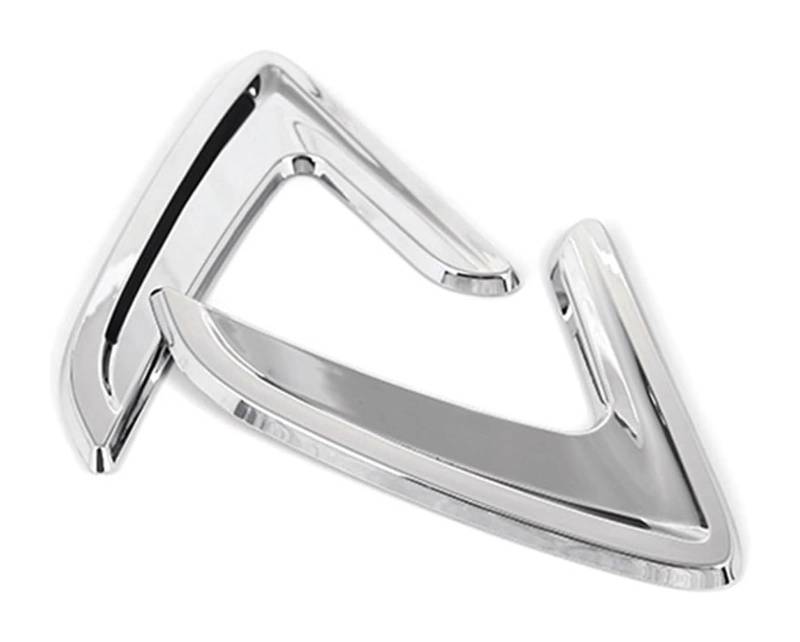 Heckspoiler Flügellippe Für B&MW 3er F30 2013–2018 Auto-Seitenflügel Luftstrom Kotflügel Grill Auslass Ansaugöffnung Verkleidung Auto-Heckspoiler Heckflügel(Sliver) von HCKCLMBMZW