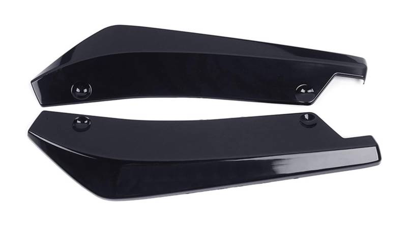 Heckspoiler Flügellippe Für B&MW E90 E92 F30 F31 F32 F33 F22 F10 Heckstoßstange Lip Wrap Angle Splitter Heckspoiler Diffusor Canard Glänzend Schwarz 2 Stück von HCKCLMBMZW