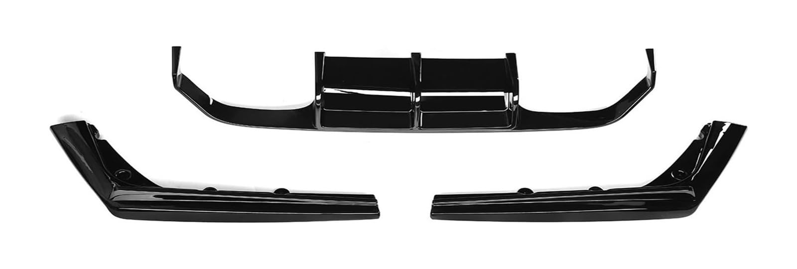 Heckspoiler Flügellippe Für B&MW F80 M3 F82 M4 2015–2020 3 X Auto-Heckstoßstangen-Splitter Diffusor Lippenschutz Spoiler Deflektor Lippenschutz Heckspoiler(Rear right) von HCKCLMBMZW