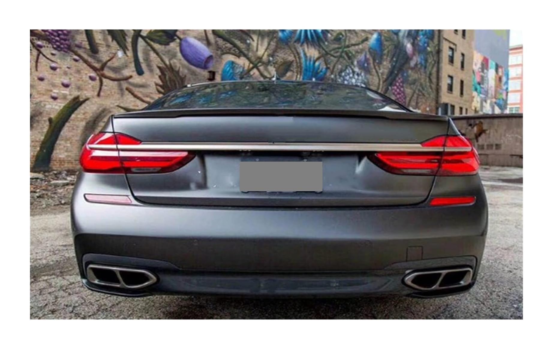 Heckspoiler Flügellippe Für B&MW G11 G12 7 Serie 740i 750i 760i Limousine 2016 2017 2018 P Style Heckflügel Autozubehör FRP Auto Heckspoiler(FRP Unpainted) von HCKCLMBMZW
