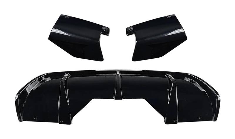 Heckspoiler Flügellippe Für B&MW X6 F16 2014-2019 Autospoiler Heckspoiler Heckstoßstange Diffusor Lippenabdeckung Verkleidung Seitenspoilerplatte Splitterabdeckung von HCKCLMBMZW