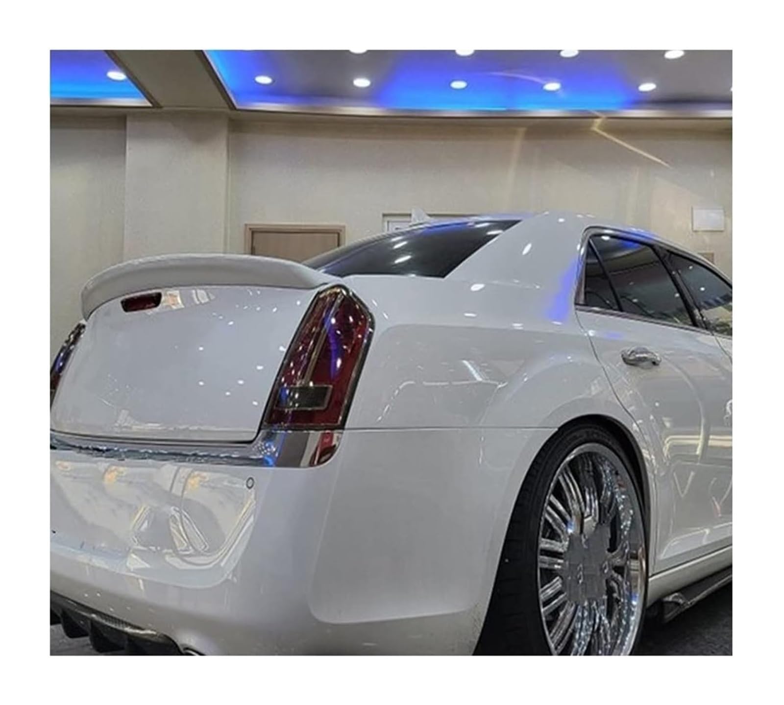 Heckspoiler Flügellippe Für Chrysler 300 300c 300s 2011-2018 Auto Heckspoiler Heckflügel Auto Heckspoiler Heckdachspoiler Lippenflügel(Weiß) von HCKCLMBMZW