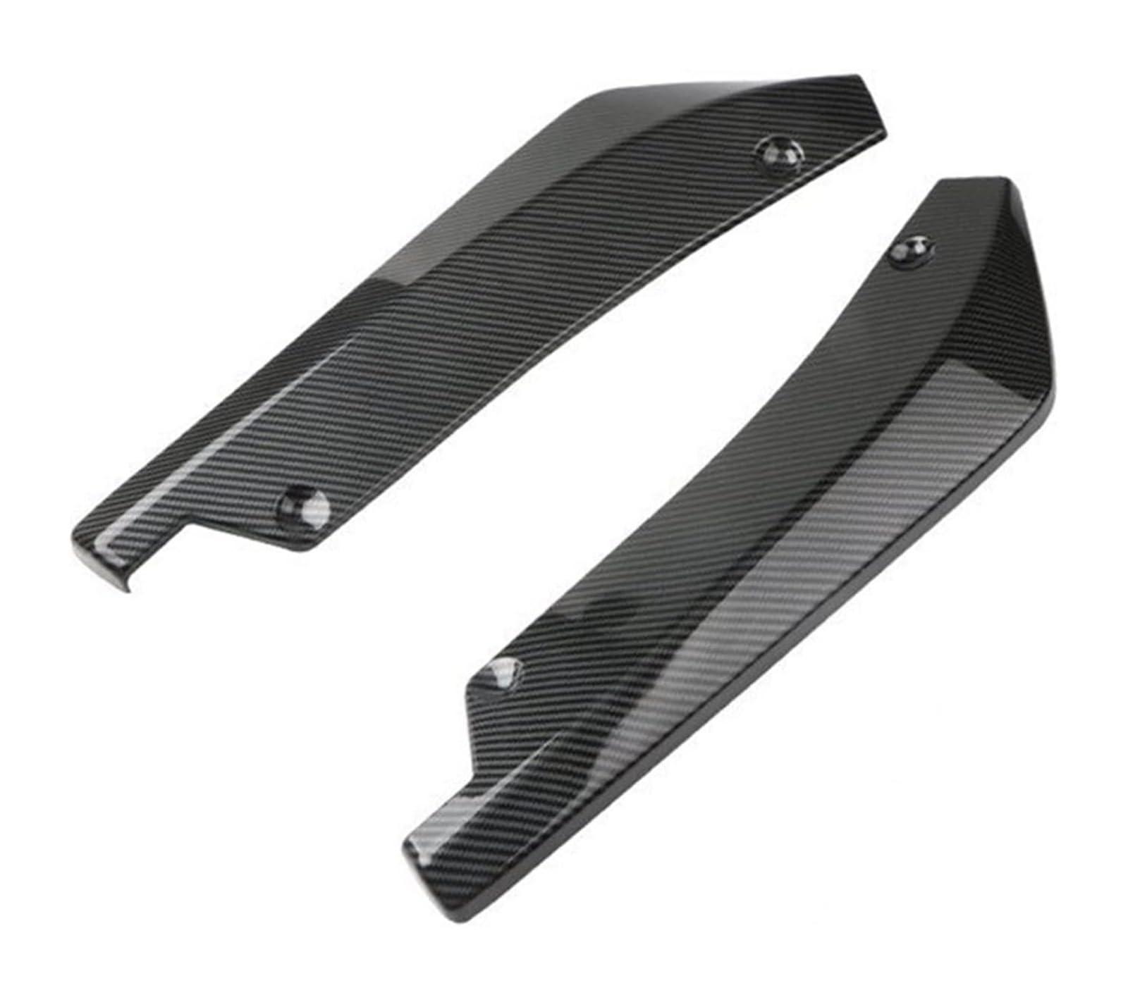 Heckspoiler Flügellippe Für Jaguar XF XJ XJS XK Für S-TYPE Für X-TYPE XJ8 XJL XJ6 2 Stücke Universal Auto Hintere Stoßstange Lip Spoiler Diffusor Splitter(2) von HCKCLMBMZW
