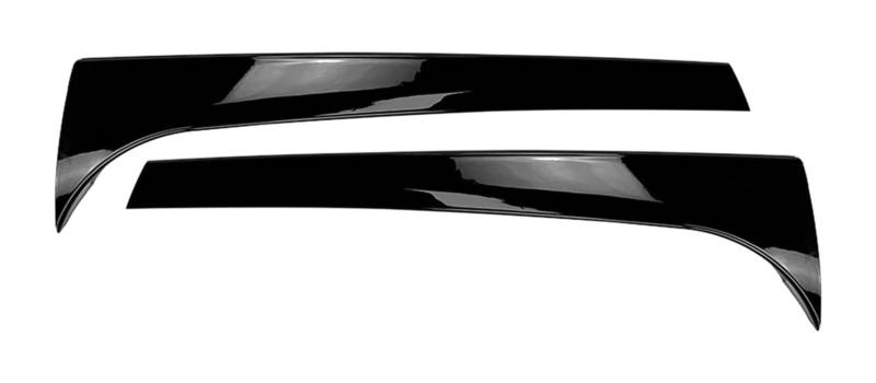 Heckspoiler Flügellippe Für Karoq 2017 2018 2019 2x Glänzend Schwarz ABS Auto Heckscheibe Spoiler Seite Flügel Trim Abdeckung Schmücken von HCKCLMBMZW