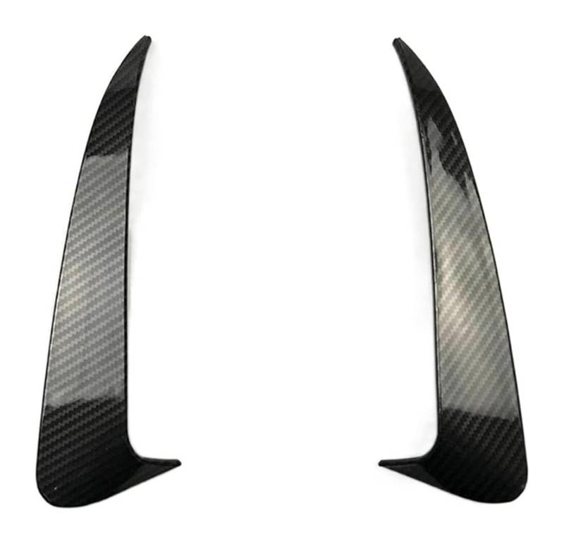 Heckspoiler Flügellippe Für M&ercedes Für B&enz C Klasse W205 C43 C63 AMG Auto Canard Heckstoßstange Spoiler Air Vent Abdeckung Kohlefaser Außen(Rear right) von HCKCLMBMZW