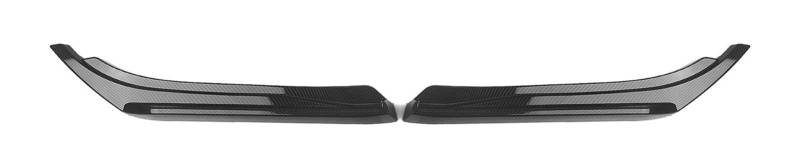Heckspoiler Flügellippe Für Q50 2014-2023 Hinten Stoßstange Seite Splitter Abdeckung Carbon Faser Muster/Glanz Schwarz Auto Boot Spoiler Schutz Platte von HCKCLMBMZW