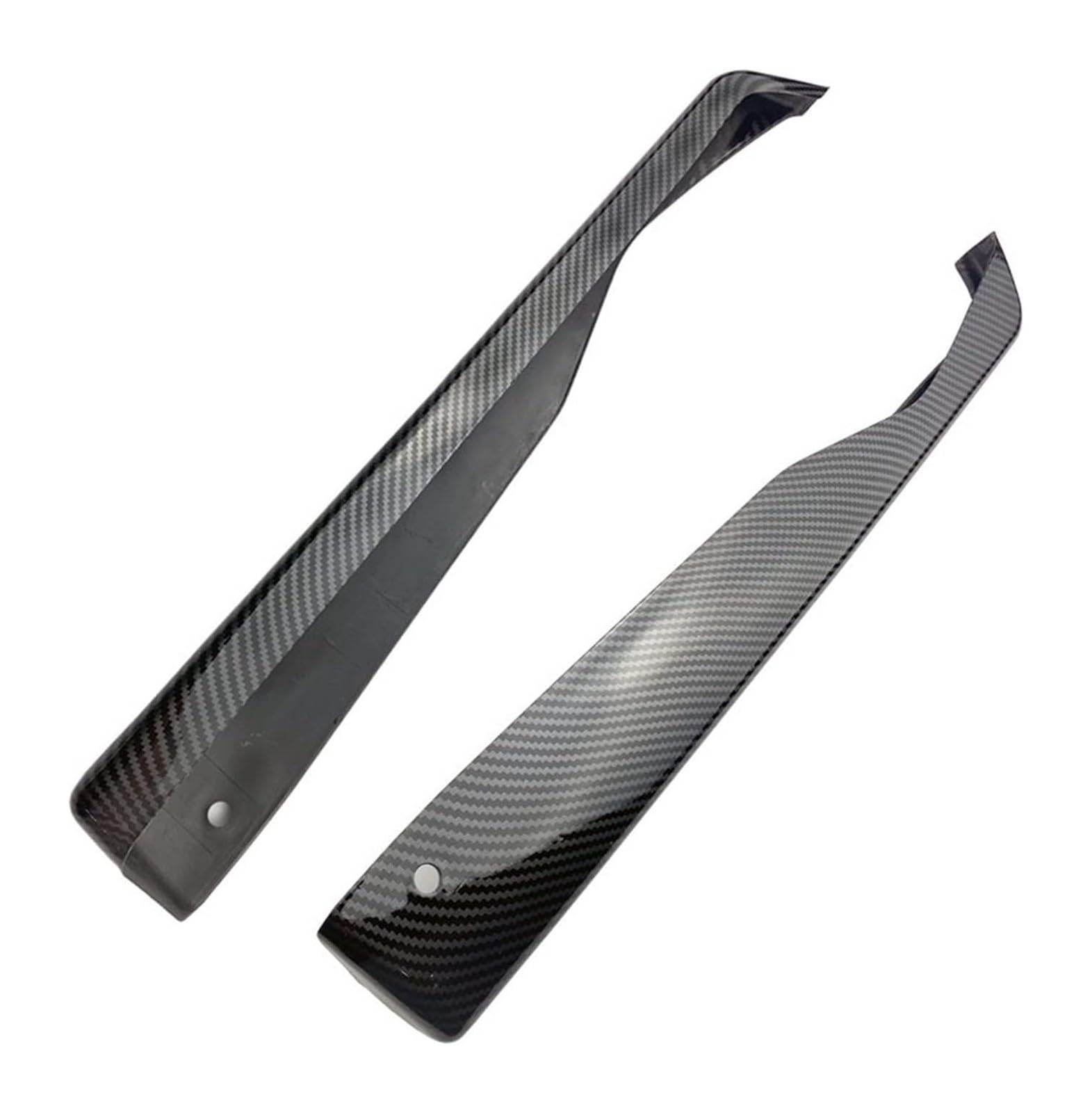 Heckspoiler Flügellippe Für Subaru Für Impreza WRX Sti 4 Tür 2011-2014 Auto Hintere Stoßstange Lip Splitter Wrap Diffusor Spoiler Auto Heckspoiler Schwanz Flügel(Carbon look) von HCKCLMBMZW