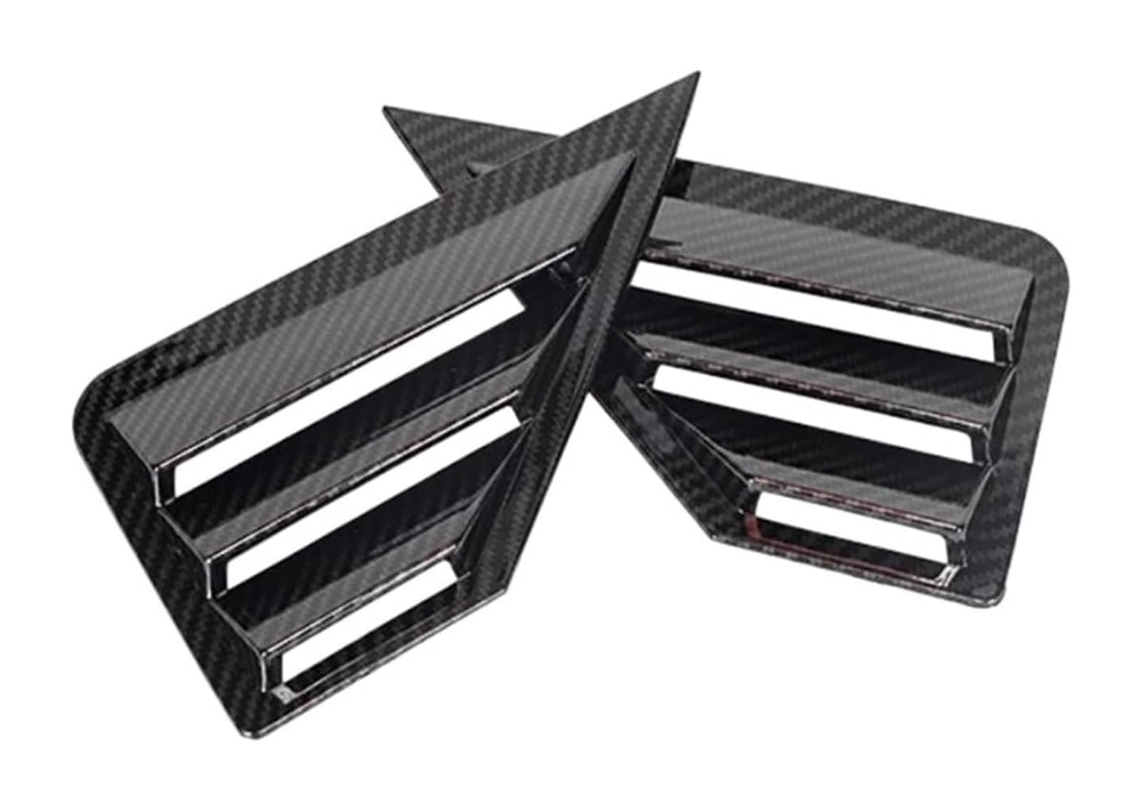 Heckspoiler Flügellippe Für T&oyota Für CHR Für C-HR 2016-2021 Auto Heckspoiler Schwanz Flügel Auto Hinten Seite Vent Viertel Fenster Jalousie Abdeckung Aufkleber(Carbon texture) von HCKCLMBMZW