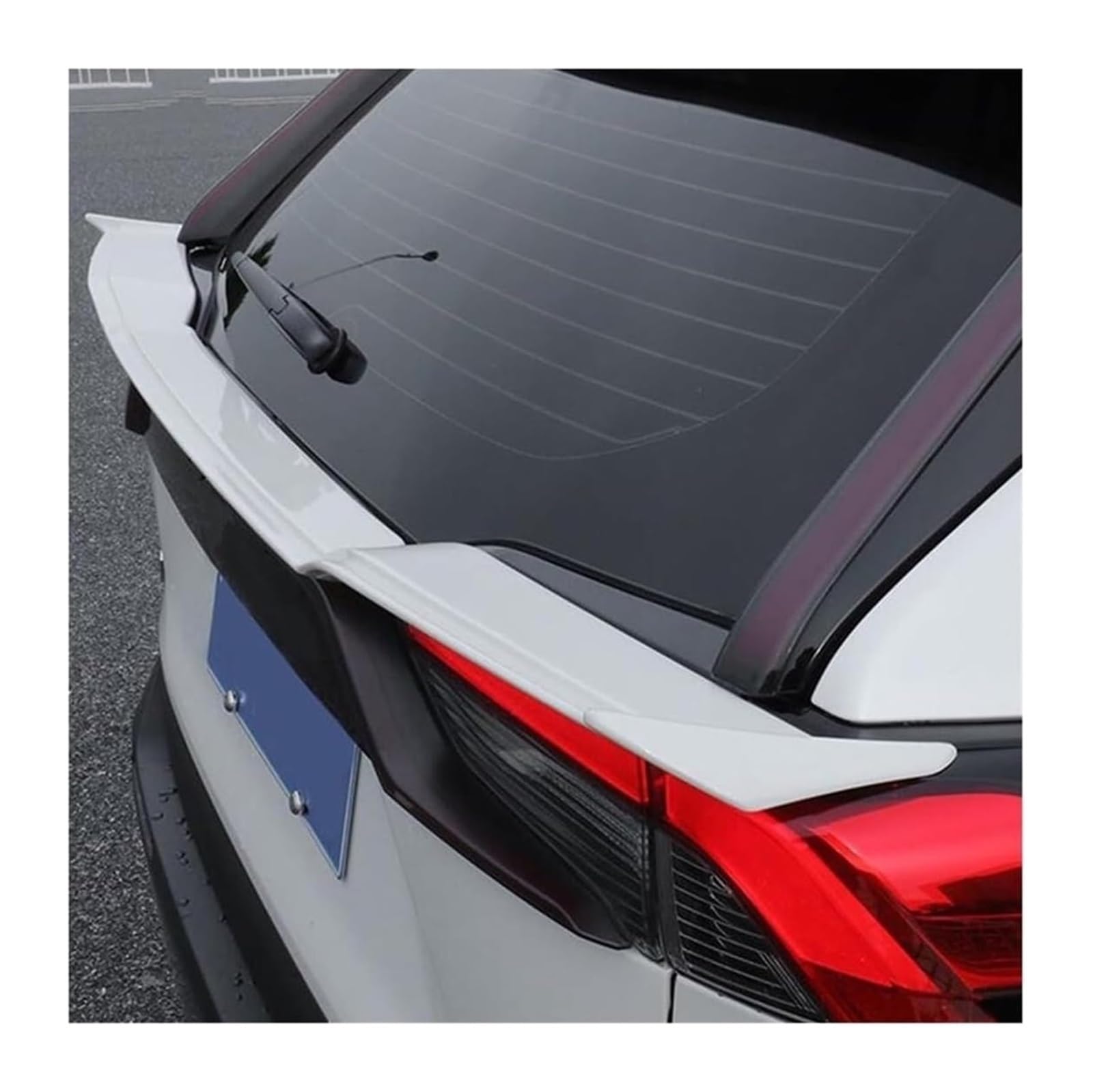Heckspoiler Flügellippe Für T&oyota Für RAV4 Für RAV 4 2020 2021 Dach Spoiler Hinten Stamm Spoiler Deckel Flügel Auto Heckspoiler Schwanz Flügel(Weiß) von HCKCLMBMZW