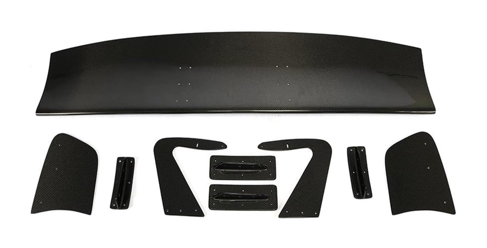 Heckspoiler Flügellippe Für T&oyota GT86 Carbon Fiber Universal Auto Hinten Stamm Flügel Spoiler Auto Heckspoiler Schwanz Stoßfänger Spoiler Stamm Spoiler(Rear right) von HCKCLMBMZW
