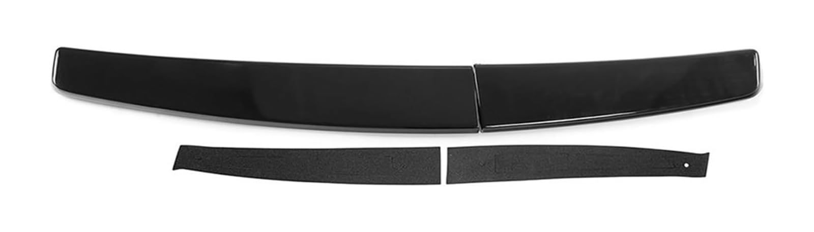 Heckspoiler Flügellippe Für VW Für Caddy 2005-2018 Doppeltür Scheune Twin Auto Externe Refit Zubehör Hinten Stamm Spoiler Deckel Flügel(Schwarz) von HCKCLMBMZW