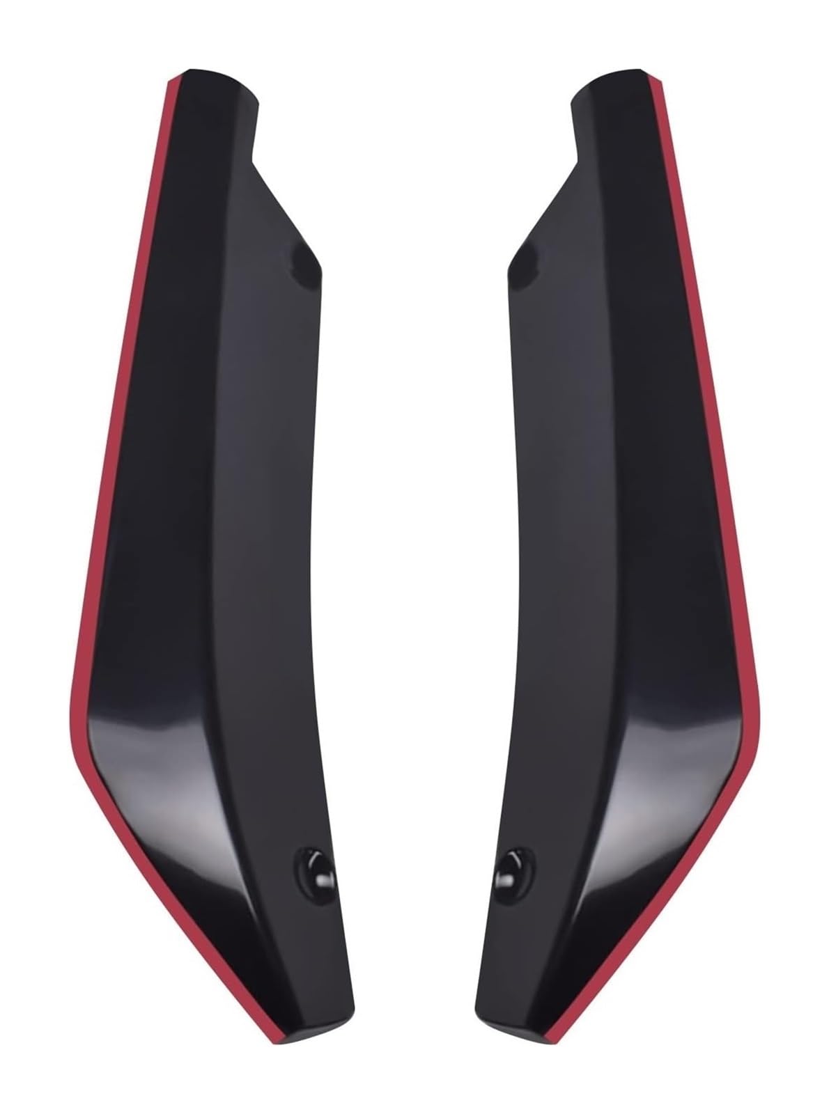 Heckspoiler Flügellippe Universal Auto Heckstoßstange Lip Diffusor Splitter Spoiler Kratzschutz Auto Heckspoiler 2 Stücke(Rear right) von HCKCLMBMZW