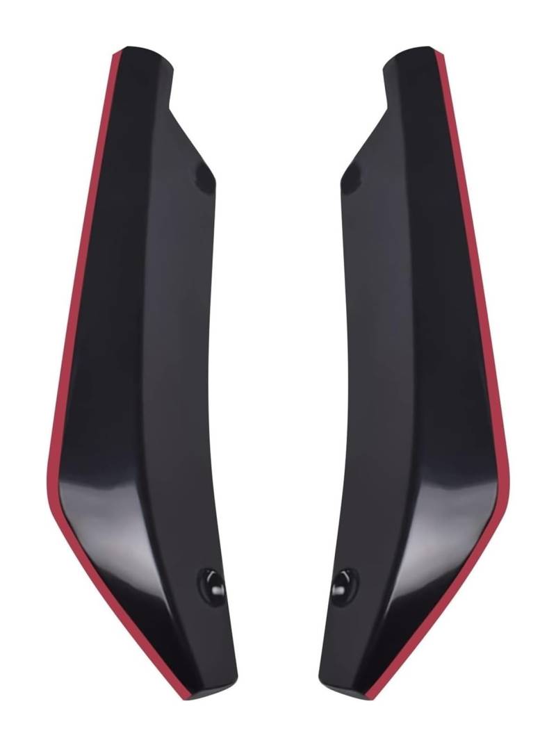 Heckspoiler Flügellippe Universal Auto Heckstoßstange Lip Diffusor Splitter Spoiler Kratzschutz Auto Heckspoiler 2 Stücke(Rear right) von HCKCLMBMZW