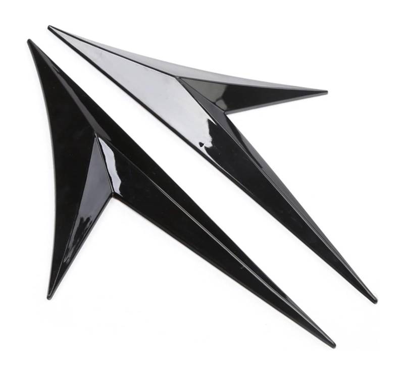 Heckspoiler Flügellippe Universal Auto Seite Körper Kotflügel Tür Dekor Flanke Flügel Aufkleber Abdeckung Trim Styling Dekoration 2 Stücke von HCKCLMBMZW