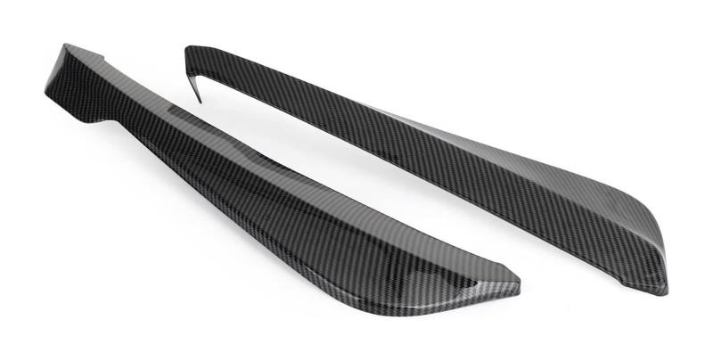 Heckspoiler Flügellippe Universal Für Chrysler Zubehör Auto Hinten Stoßstange Fin Canard Splitter Diffusor Wertigkeit Spoiler Lippe Auto Seite Spoiler(Rear right) von HCKCLMBMZW