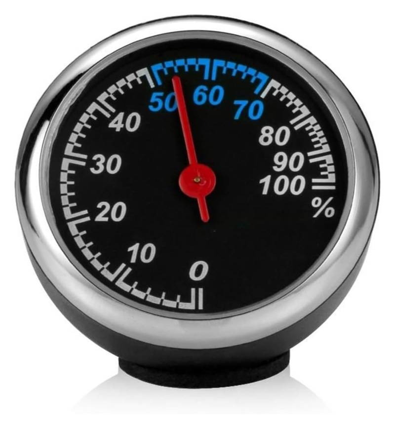 Interieur Dekor Auto Digitaluhr Auto Uhr Thermometer Hygrometer Che Meter Dekoration Ornament Uhren Auto Innen Aufkleber(Hygrometer) von HCKCLMBMZW