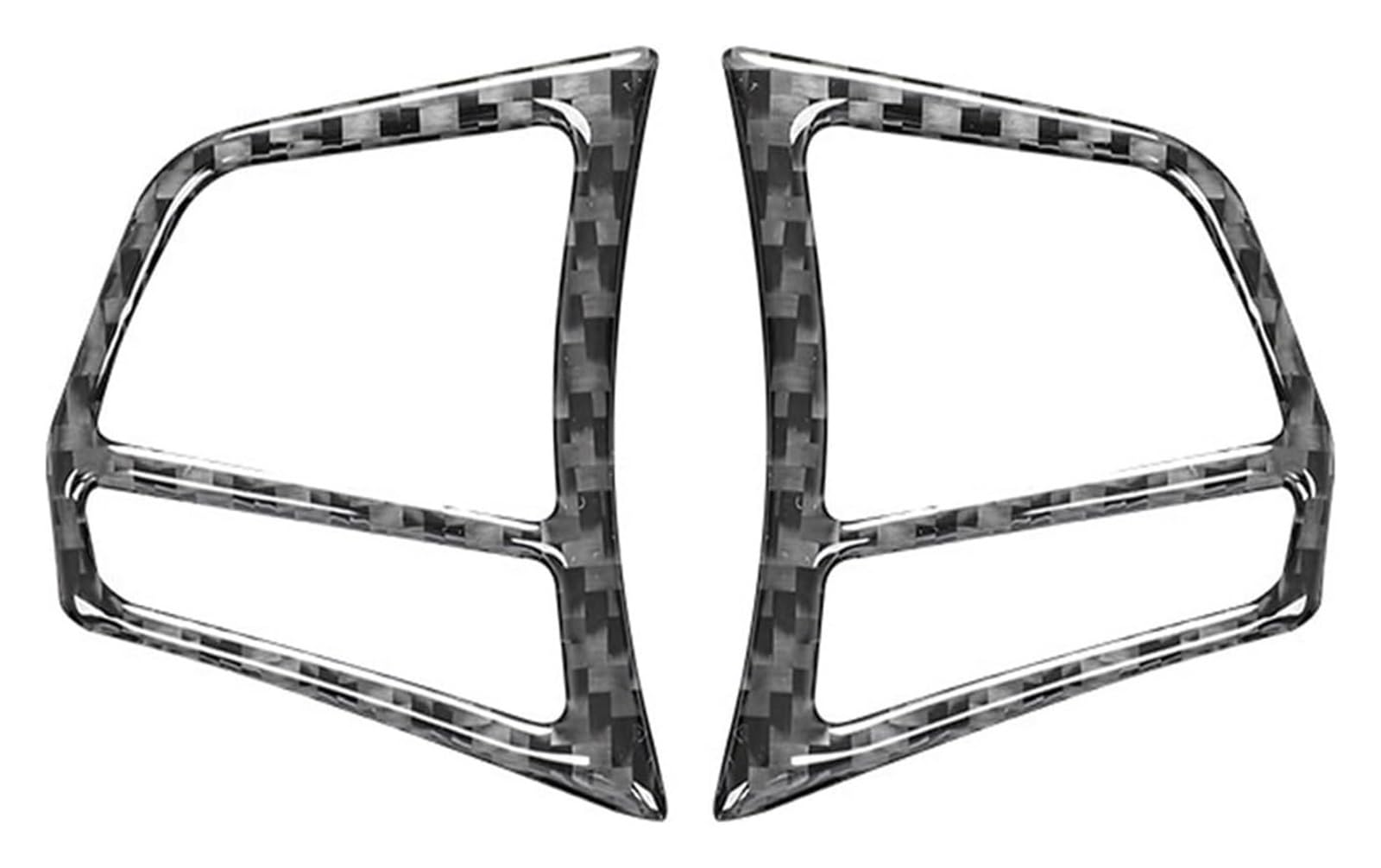 Interieur Dekor Für 1 2 3 4 Serie 3GT F20 F21 F30 F32 F34 Auto Lenkrad Knopf Aufkleber Zierleiste Auto Innenausstattung 2X(B) von HCKCLMBMZW