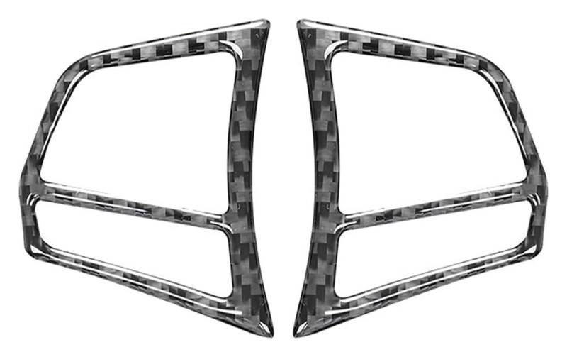 Interieur Dekor Für 1 2 3 4 Serie 3GT F20 F21 F30 F32 F34 Auto Lenkrad Knopf Aufkleber Zierleiste Auto Innenausstattung 2X(B) von HCKCLMBMZW