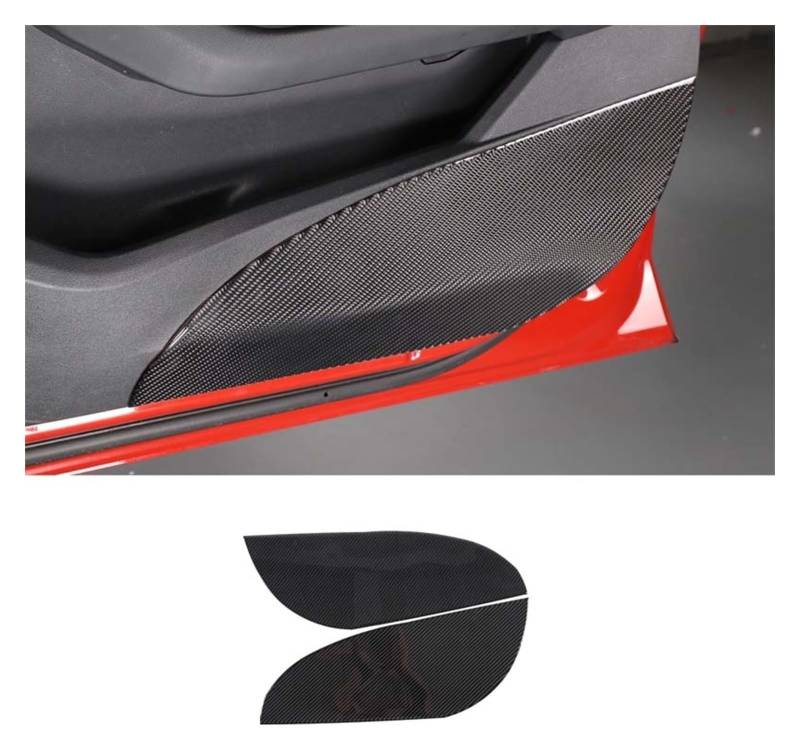 Interieur Dekor Für 2er F44 2020-2023 Autozubehör Autotür Anti-Kick-Panel-Aufkleber(Front door) von HCKCLMBMZW