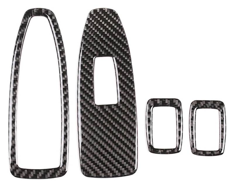 Interieur Dekor Für 3 4 Serie F30 F32 2013-2018 Auto Innenraum Fensterheber Schalter Knopf Abdeckung Trim(B) von HCKCLMBMZW