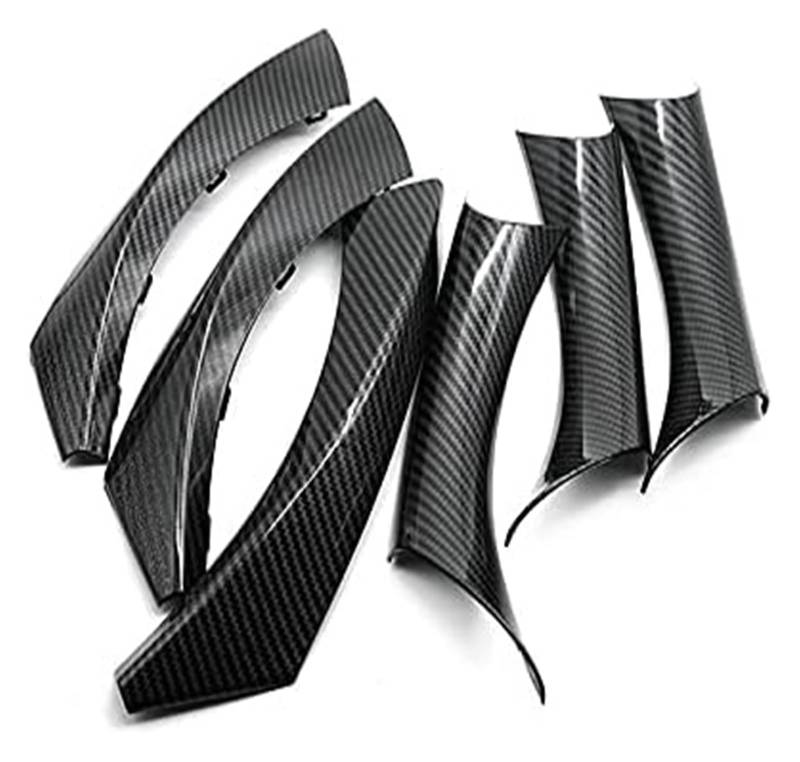 Interieur Dekor Für 3er-Serie E90 E91 316 318 320 325 328i LHD Autozubehör Innentürgriff-Zugabdeckungsverkleidung von HCKCLMBMZW