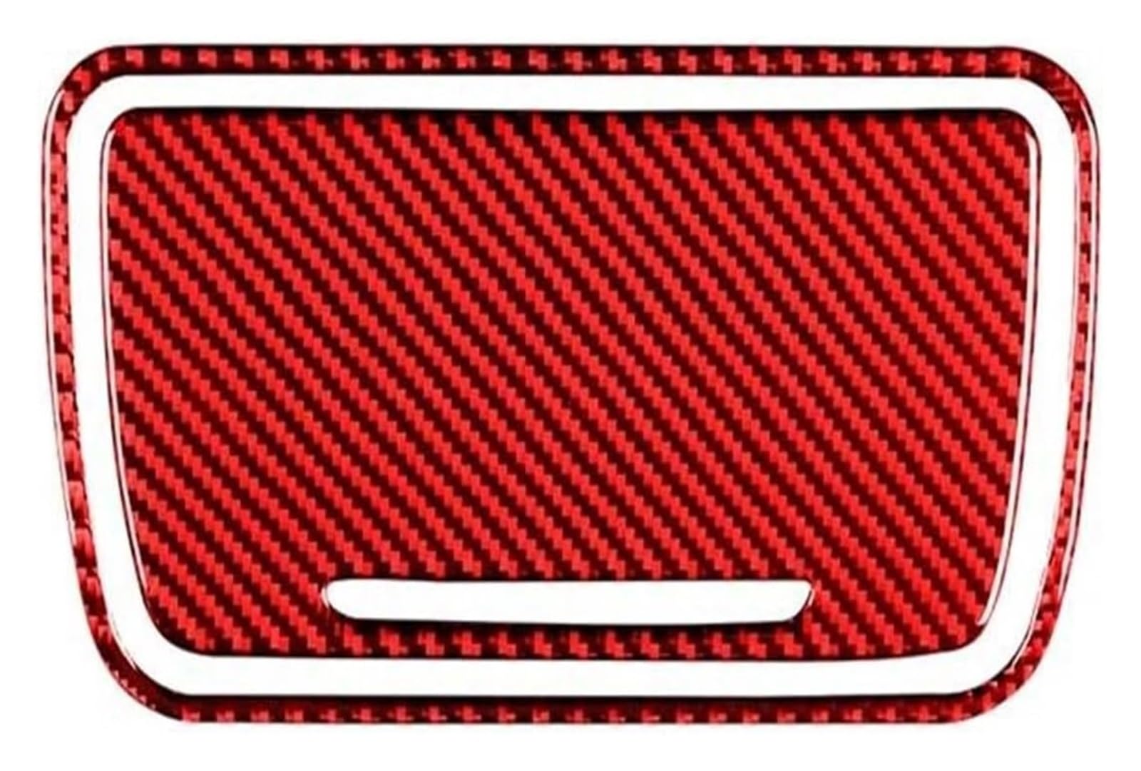 Interieur Dekor Für 5 Series F10 2011-2017 Innenraum Auto Zentrale Steuerung Aufbewahrungsbox Panel Trim Abdeckung Rahmen Aufkleber(Red Carbon fiber) von HCKCLMBMZW