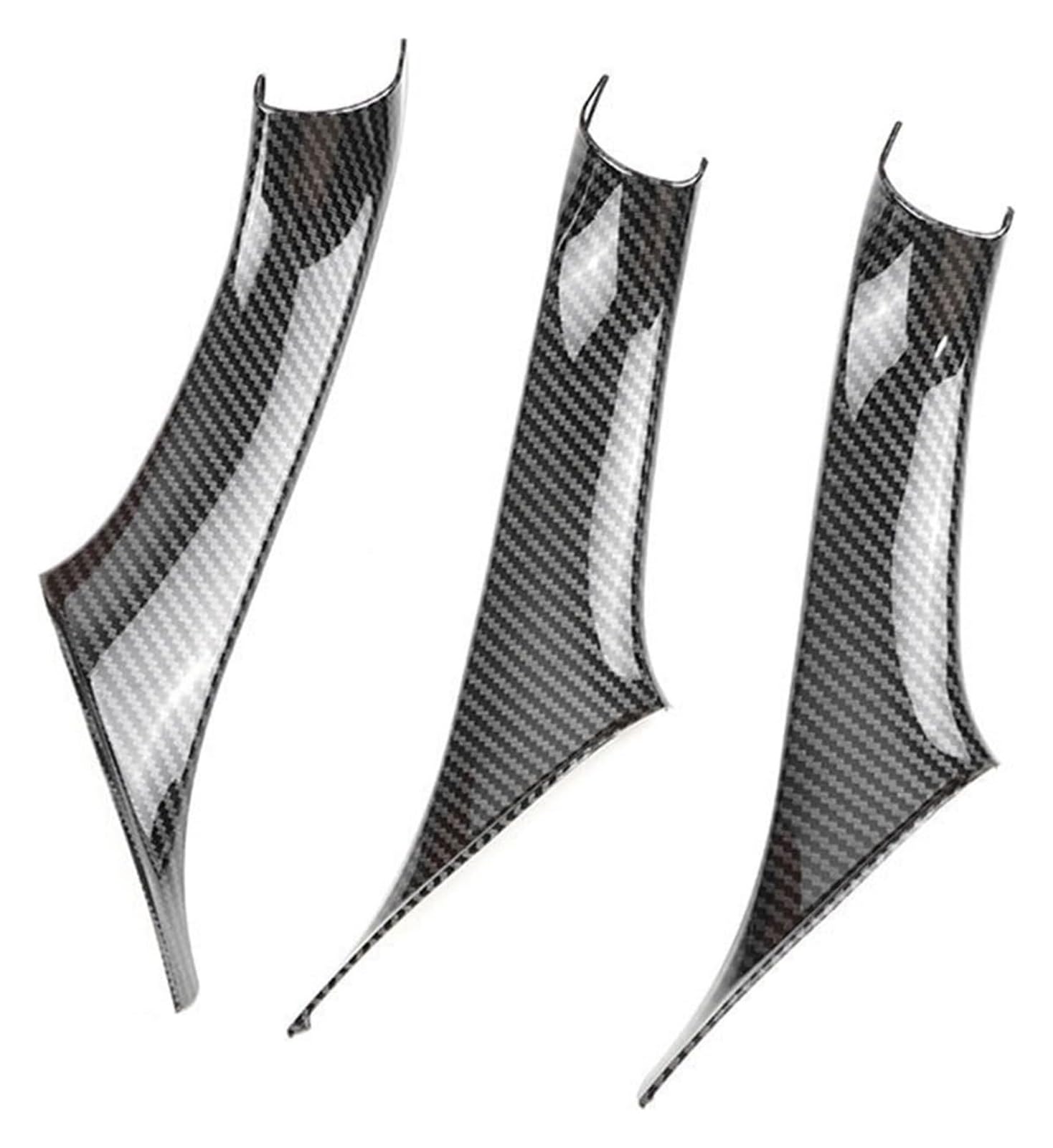 Interieur Dekor Für 5er F10 F18 2011-2017 Auto Carbon Textur Innentürgriff Abdeckung Trim von HCKCLMBMZW