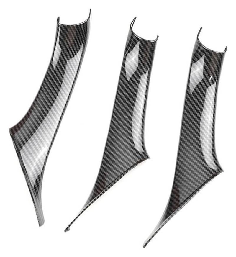 Interieur Dekor Für 5er F10 F18 2011-2017 Auto Carbon Textur Innentürgriff Abdeckung Trim von HCKCLMBMZW