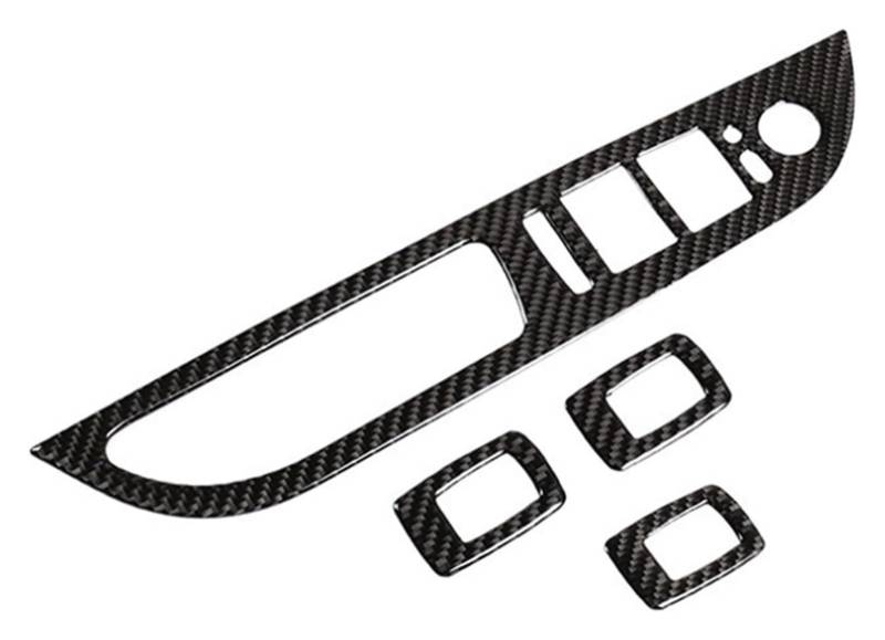 Interieur Dekor Für 5er-Serie E60 E61 2004-2010 Autoinnenraum Fensterheber Bedienfeld Fensterschalter Knopf Rahmenabdeckung Verkleidung von HCKCLMBMZW