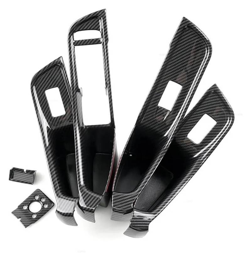 Interieur Dekor Für A3 8V 2015-2020 Tür Fenster Schalter Taste Rahmen Türen Armlehne Panel Abdeckung Trim LHD von HCKCLMBMZW