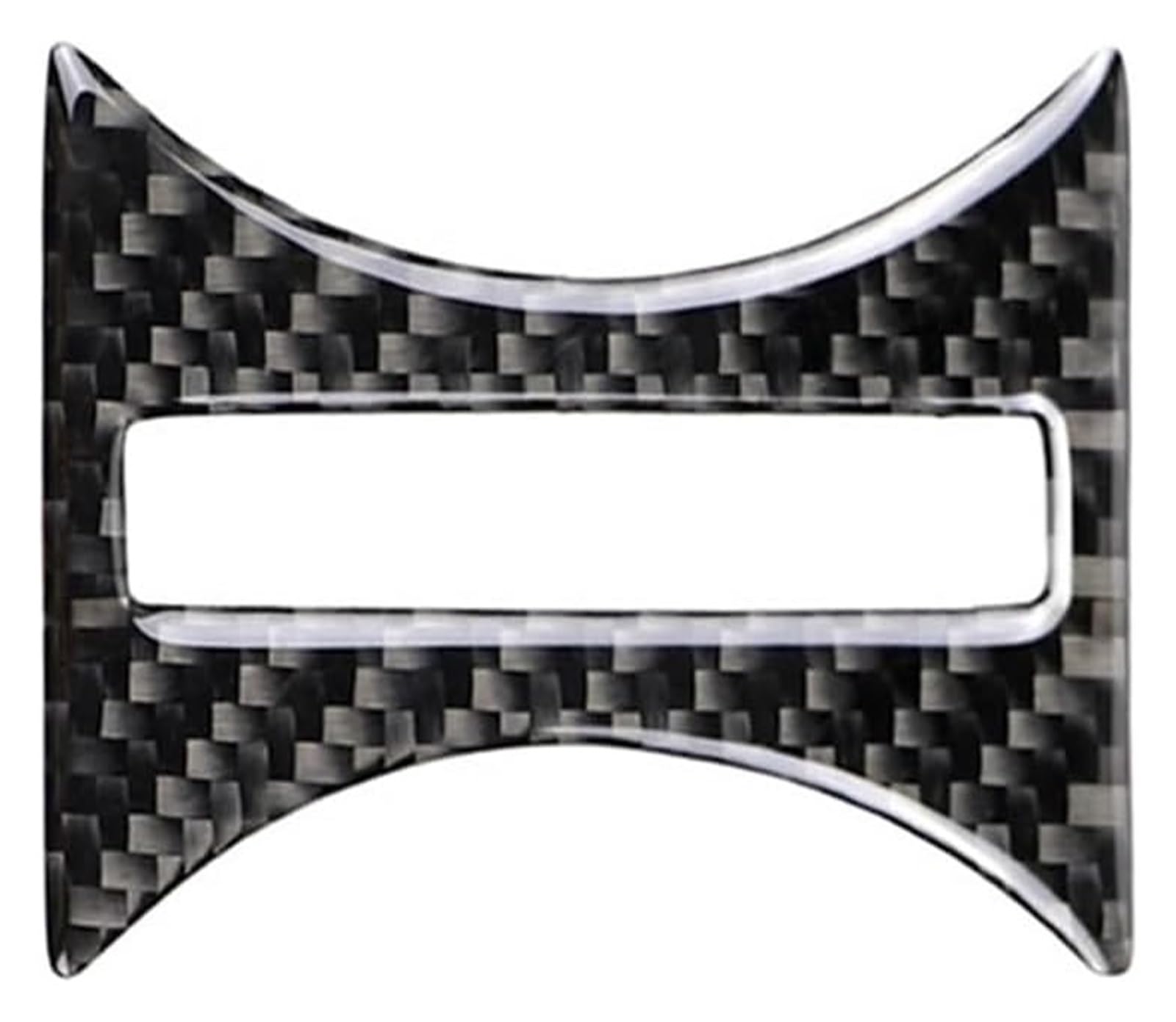 Interieur Dekor Für B&enz A Für GLA Für CLA-Klasse W176 X156 C117 Auto-Mittelkonsole Wasserbecherhalter Abdeckung Verkleidung Auto-Innenaufkleber(Carbon B) von HCKCLMBMZW