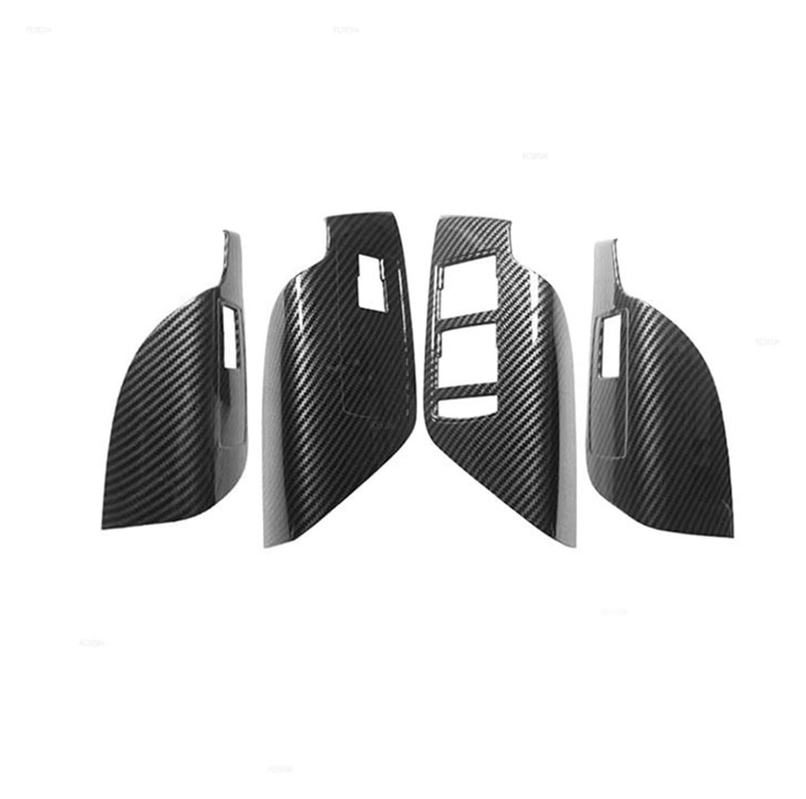 Interieur Dekor Für Buick Für Regal 2009-2016 Auto Innen Tür Fenster Schalter Heber Bedienfeld Abdeckung Trim LHD(Carbon Fiber) von HCKCLMBMZW