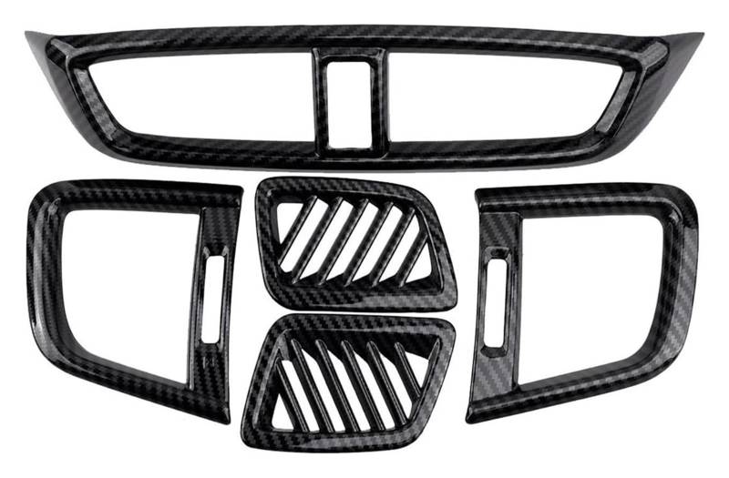 Interieur Dekor Für CRV Für CR-V 2017-2020 5 Teile/satz Auto Innen Vorne Mittelkonsole Air Vent Abdeckung Trim von HCKCLMBMZW