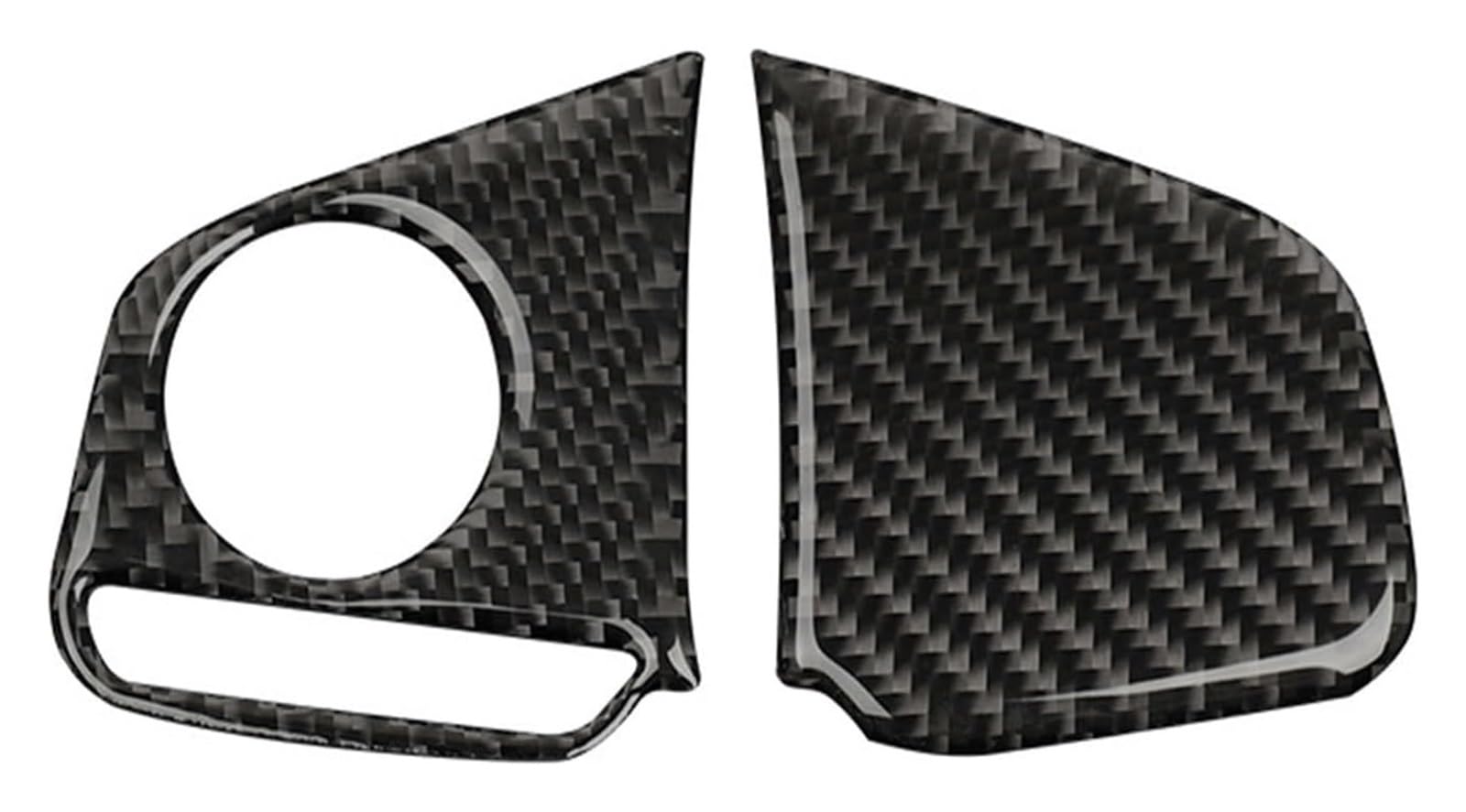 Interieur Dekor Für Civic 10. Generation 2016–2019 Autozubehör Auto-Styling Carbon Fiber Lenkrad Panel Abdeckung Trim(Low) von HCKCLMBMZW