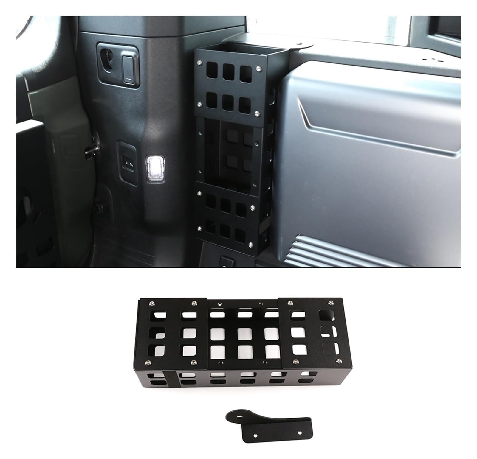 Interieur Dekor Für Defender 110 2020-2024 Auto Styling Zubehör Auto Kofferraum Lagerung Korb Innen(A) von HCKCLMBMZW