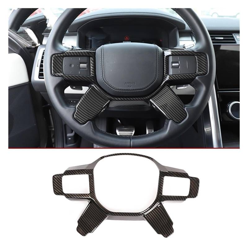 Interieur Dekor Für Discovery 5 2021-2023 Auto-Styling Lenkrad Dekorative Rahmenverkleidung Auto-Innenausstattung(B) von HCKCLMBMZW