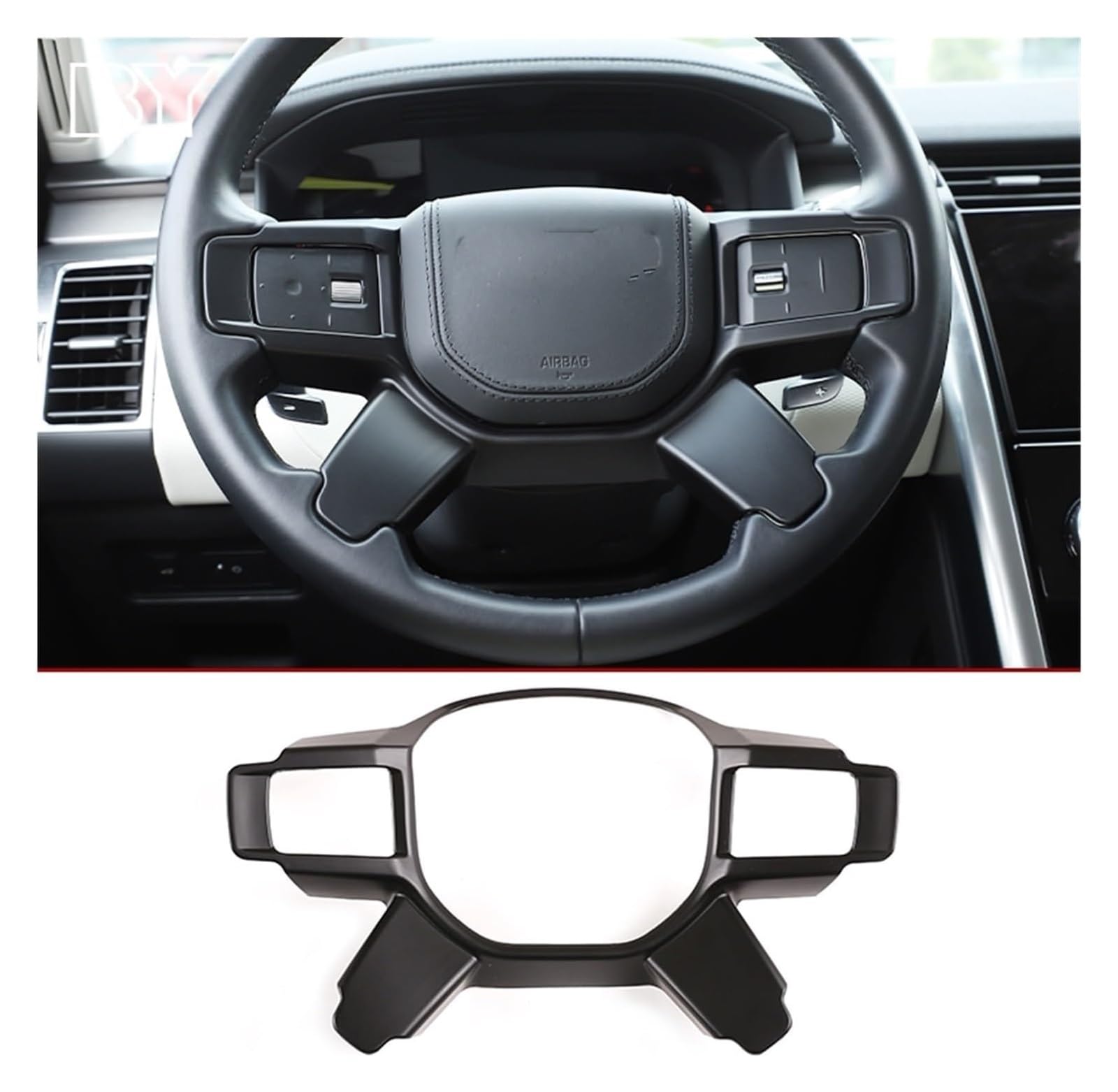 Interieur Dekor Für Discovery 5 2021-2023 Auto-Styling Lenkrad Dekorative Rahmenverkleidung Auto-Innenausstattung(C) von HCKCLMBMZW