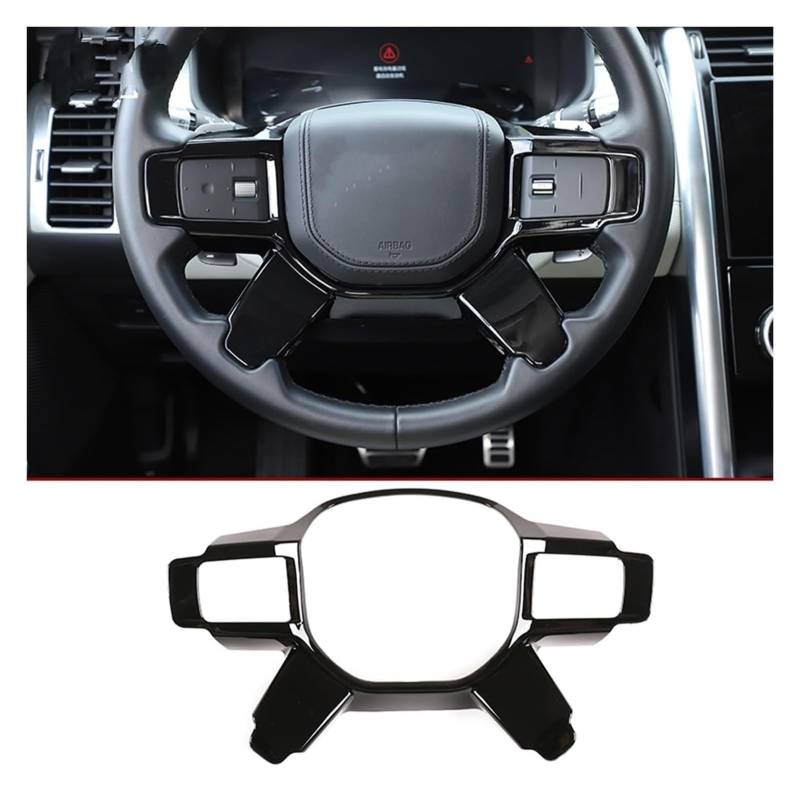 Interieur Dekor Für Discovery 5 2021-2023 Auto-Styling Lenkrad Dekorative Rahmenverkleidung Auto-Innenausstattung(D) von HCKCLMBMZW