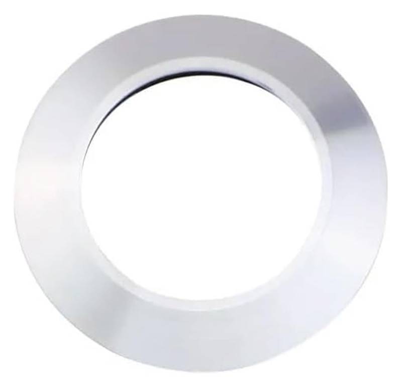 Interieur Dekor Für Ecosport Neu Für Fiesta 2009-2016 Autoschlüssel Druckknopf Start Stop Zündung Ring Abdeckung Zieraufkleber(Silber) von HCKCLMBMZW