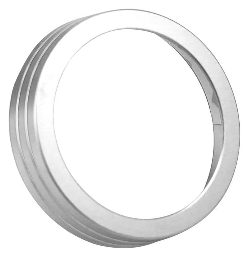 Interieur Dekor Für Focus 4 MK4 2019 2020 Innenausstattung Auto Schaltknauf Kreisverkleidung Teile Auto Getriebekopf Schaltknaufabdeckung 1St(Silber) von HCKCLMBMZW