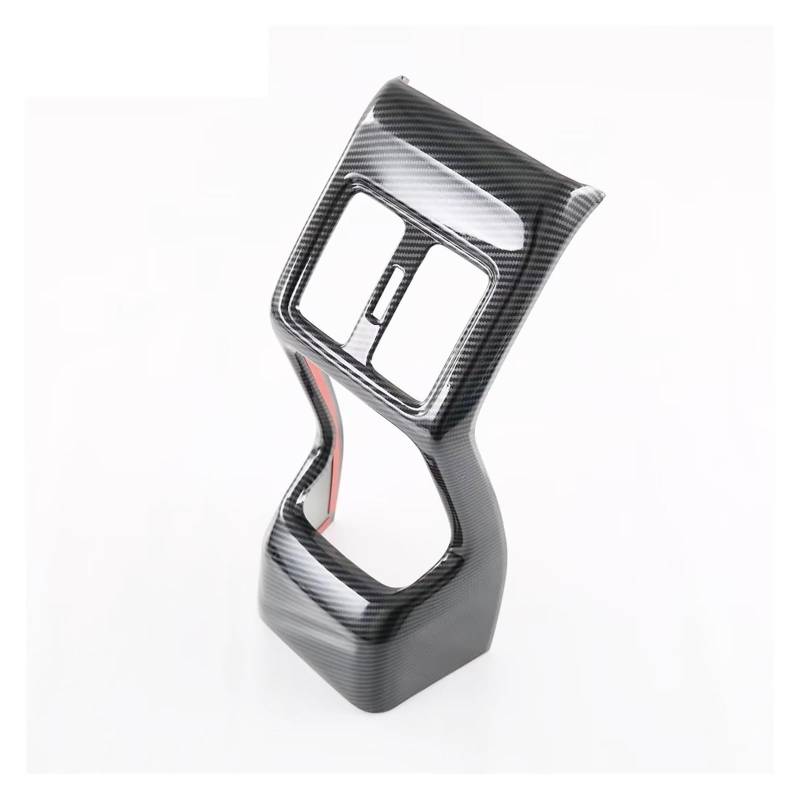 Interieur Dekor Für HR-V Für E:HEV Für E:Ny1 RV5 Für Vezel 2022-2024 Zubehör Auto Armlehne Box Hinten Klimaanlage Entlüftungs Outlet Abdeckung Trim(Carbon Fiber) von HCKCLMBMZW