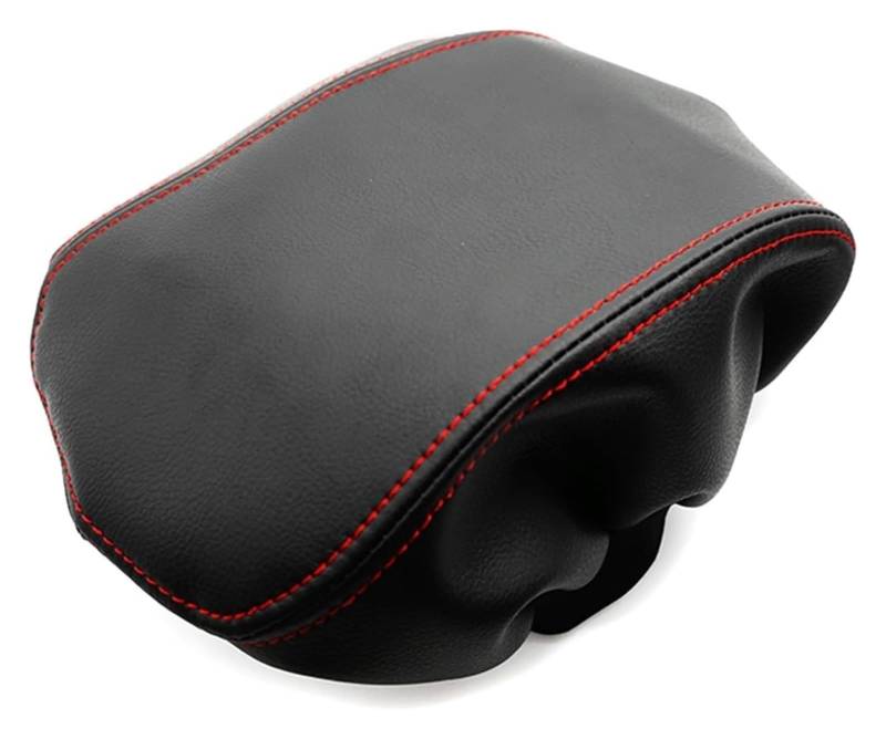 Interieur Dekor Für Hyundai Für Sonata 2004-2008 Innenausstattung Mittelkonsole Deckel Armlehne Pad Abdeckung Verkleidung Auto Innenaufkleber(A Black-red line) von HCKCLMBMZW