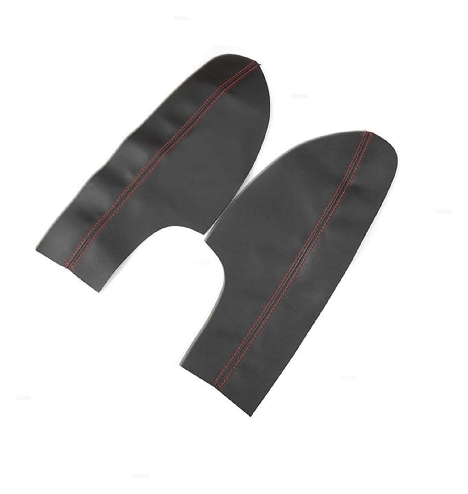 Interieur Dekor Für Hyundai Für Sonata 8th 2011-2014 Auto Innen Tür Armlehne Panel Abdeckung Trim(Black-red line,2pcs) von HCKCLMBMZW
