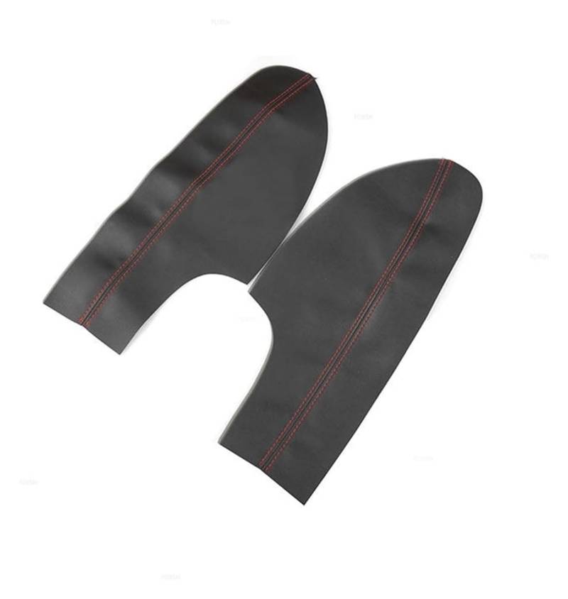 Interieur Dekor Für Hyundai Für Sonata 8th 2011-2014 Auto Innen Tür Armlehne Panel Abdeckung Trim(Black-red line,4pcs) von HCKCLMBMZW