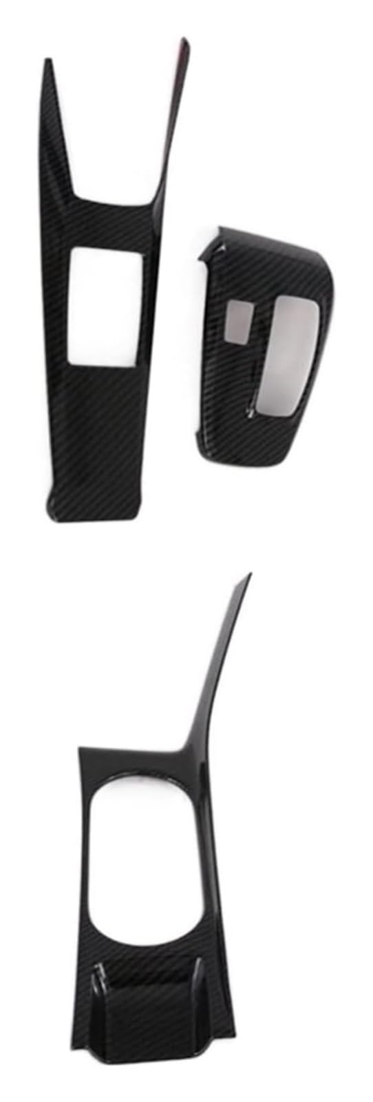 Interieur Dekor Für Hyundai Für Sonata DN8 2020-2022 Carbon Fiber Center Console Gear Shift Panel Front Wasserbecherhalter Abdeckung Trim(3) von HCKCLMBMZW