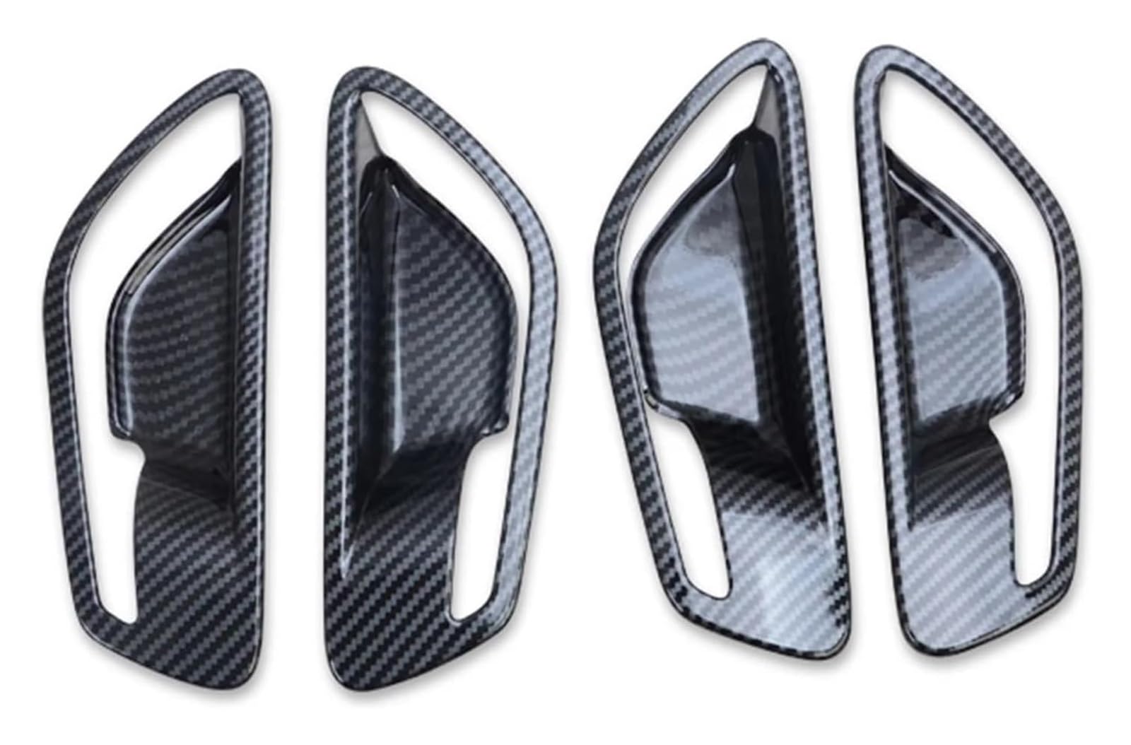 Interieur Dekor Für Hyundai Für Tucson NX4 2021-2024 Autoinnenraum Innentürgriff Schüsselabdeckung Verkleidung Dekoration Zubehör(Carbon Fiber) von HCKCLMBMZW