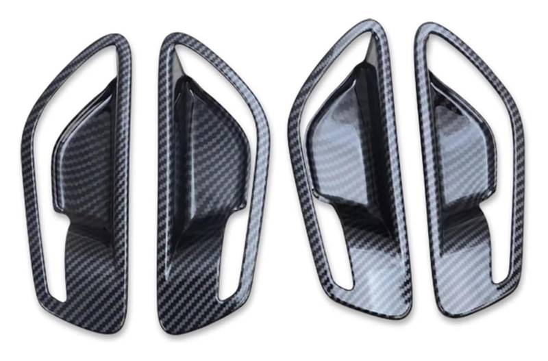 Interieur Dekor Für Hyundai Für Tucson NX4 2021-2024 Autoinnenraum Innentürgriff Schüsselabdeckung Verkleidung Dekoration Zubehör(Carbon Fiber) von HCKCLMBMZW