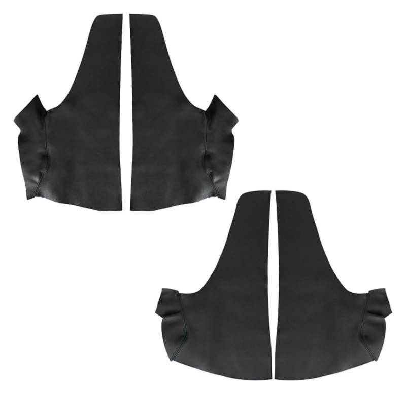 Interieur Dekor Für Jazz Für Fit 2008-2012 Fließheck Tür Armlehne Panel Abdeckung Aufkleber Trim Auto Innen Aufkleber(4pcs,Black-red line) von HCKCLMBMZW