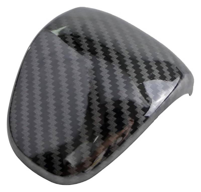 Interieur Dekor Für Kia K3 Für Soul Für Forte Für Ceed Für Proceed 2019-2021 AT Getriebekopfabdeckungen Aufkleber Auto Schaltknauf Panel Cover Trim Aufkleber(Carbon Black) von HCKCLMBMZW
